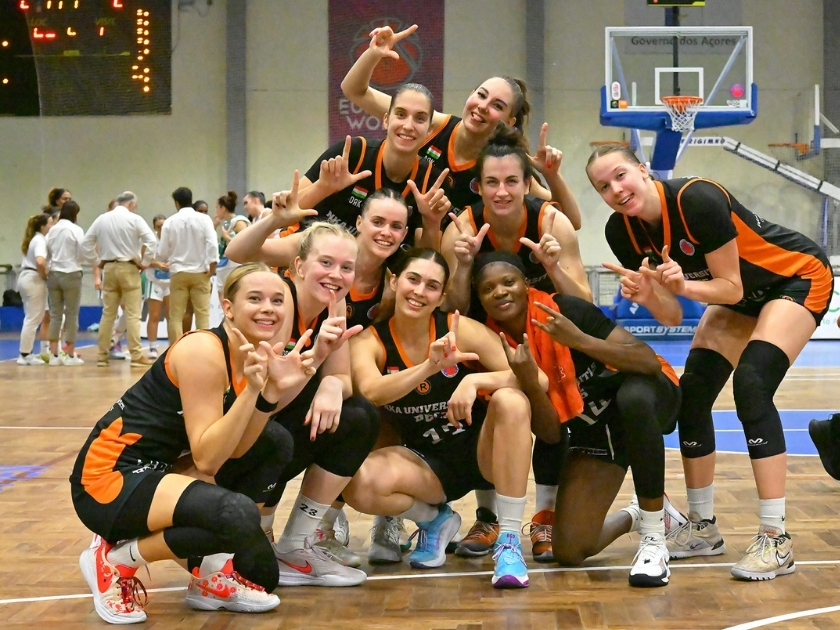 Pécs Triumphs in the Azores: Birthday Girl Panka Dúl Scores the Team’s 100th Point